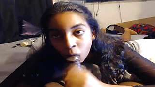 Desi paki Muslim sucking Black cock