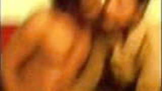 Northindian girl sucking bf and other friend recorded