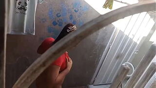 My neighbor really wants to fuck me, I fulfill his wish. Sometimes you have to be a whore for your neighbors.