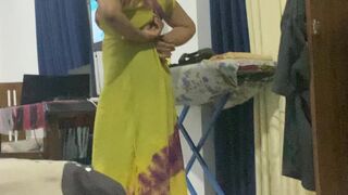 Indian Aunty and House Owner