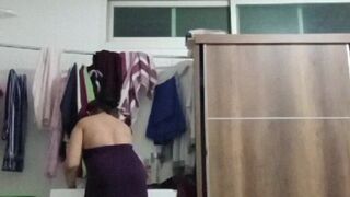 She Is Cchanging Dress