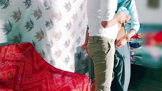 Indian Young Girl Sex with His Classmate After Studying