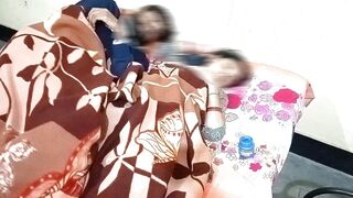 Indian Dever Fucked Her Bhabi Pussy in Bedroom Dirty Talking Hindi Sex