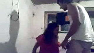 Newly Married Couple at home