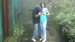 Shameless Desi Girl Got Fucked By Her BF In Backyard