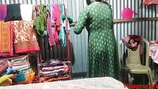 Bhabhi Was Fucked in Green Churidar by Her Husband Who Gave Good Farewell