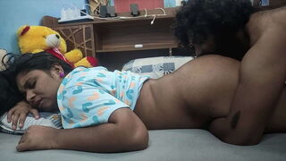 Horny Desi Girl Gives Sloppy Blowjob And Gets Her Ass Licked Deep