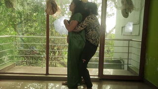 Desi Couple Share Sweet Kisses And Gentle Moments