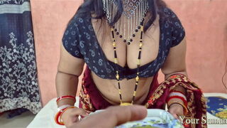 Indian Aunty got horny and fucked by boy