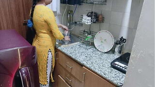 I Find My Horny Step mom in the Kitchen - Porn in Hindi