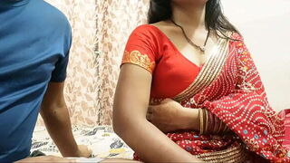 desi step mother-in-law extremely tight pussy hard fucked after hot talk to creampie in hindi audio