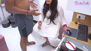 Newly Married Indian Desi Stepsister fucked Accidently by Step brother in doggy style.