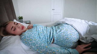 My whore step mom wakes me up in the best way she knows!