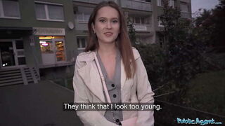 Public Agent Fucked this young thing while her mom was next door