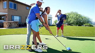 BRAZZERS - Luna Star Sneaks Around With The Golf Coach &amp_ Gets Fucked In The Ass Under Her Husband'_s Nose