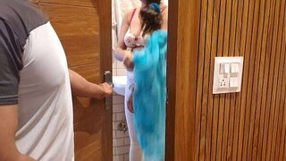 The engineer came to repair the TV.