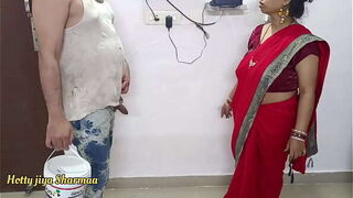 Indian XXX Housewife Fucked By Painter When Nobody Is At Home