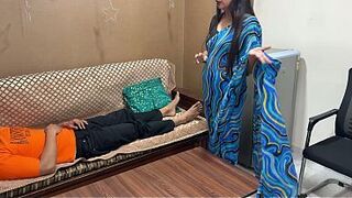 Stepson with a big dick ends up giving his busty stepmom