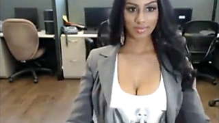 Big Titty Indian Masturbates