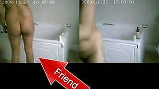 Sister and Her Friend In Shower