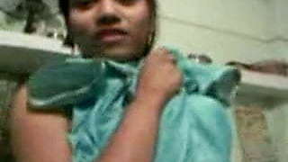 Teen shy hindi girl shows naked