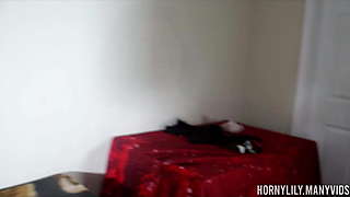 Mom Sucks Off Her Sons Friend's Cock While Son Swims