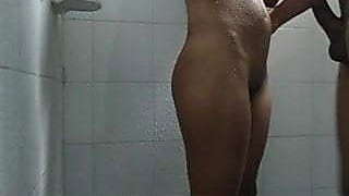 hot couple standing fuck in bathroom new