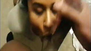 NRI girl asking to cum on her face