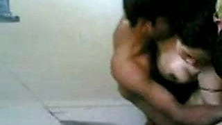 Mature Busty indian Aunty got quick fuck with young BOY