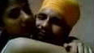 desi-punjabi couple making love
