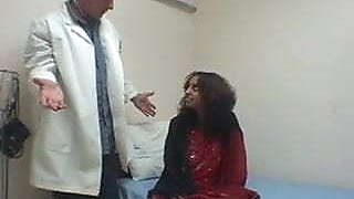 Sexy Slender Indian Gitl Getting A Physical at The Docs