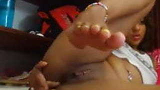 NRI Indian Girl fingering her Ass to get fucked