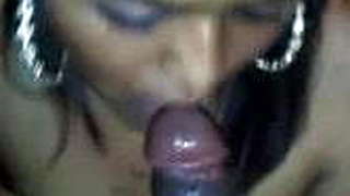 Dutch indian girl sucks and rims black guy