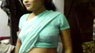 Young Indian Girl On Display