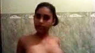 Indian teen girl with her boy friend