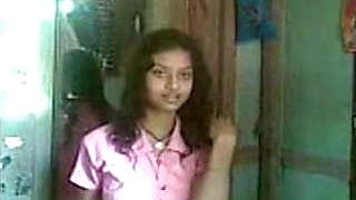 Bangla desi Poor Girl Brishti giving u her pussy for Eat it