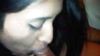 Taking her time milking his cock