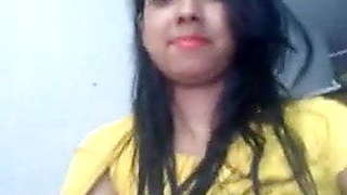 cute teen selfee video captured her naked bd