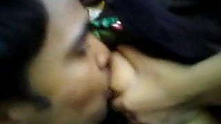 Teen Couple Outdoor Fun GF giving her boobs to BF