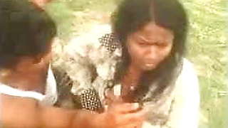 Desi Indian Big Boob aunty captured outdoor part 4