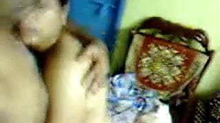 Sexy Homemade Indian Mature Hairy Couple Have Awesome Sex