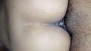 Fucking my wife with sleeve