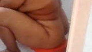 Bangla Desi Aunty Shameless flashing Bathroom