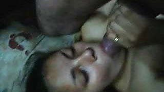 Manisha aunty loves to blow big hard dick