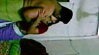 Real Homemade Indian Aunty In Saree Having Sex With Hubby