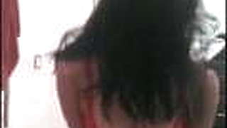 Sexy Indian In Red Bra