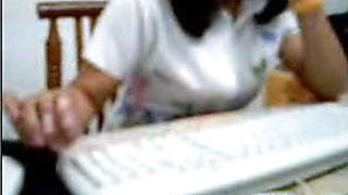 indian woman in office cam