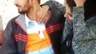 22 Lovers Romance boobs press & Blowjob