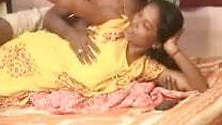 Indian Old Man Has Fun With His Client