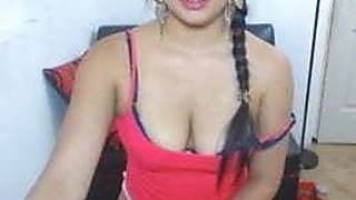 Indian Wife Teases on Cam when husband is out